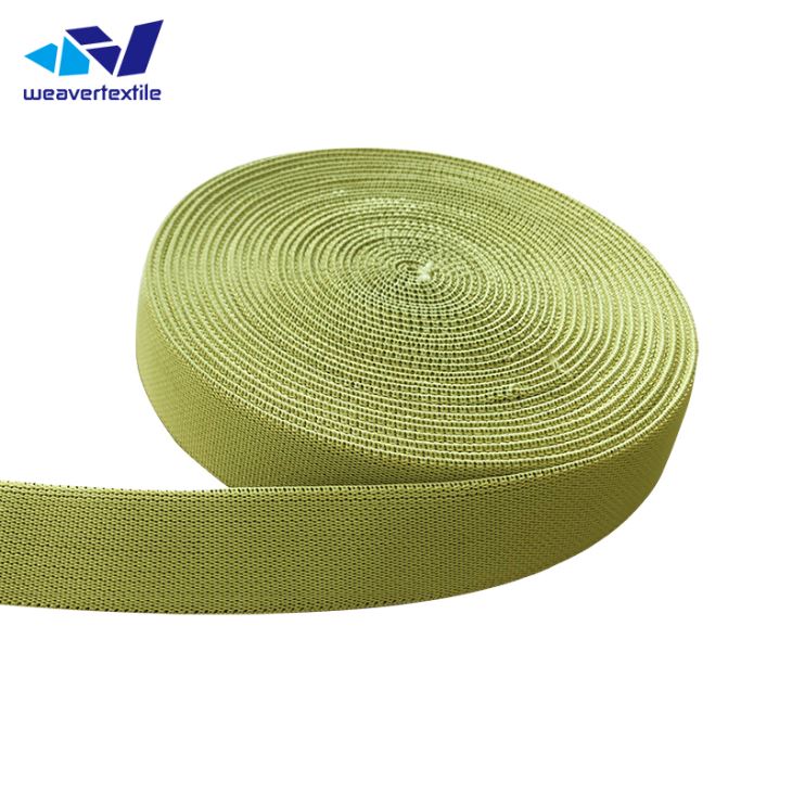 25mm breites feuerfestes Kevlar-elastisches Gurtband