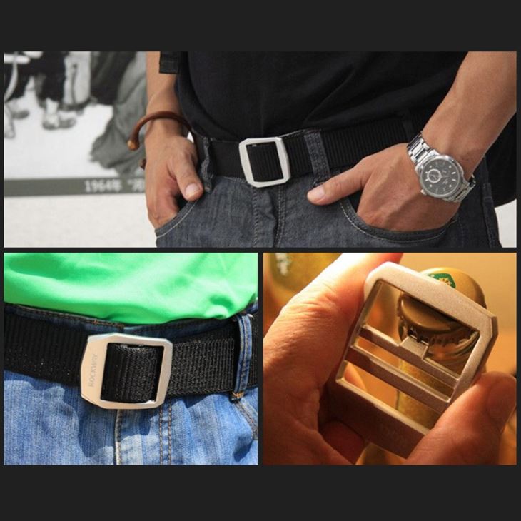 Black Military Uniform Belt