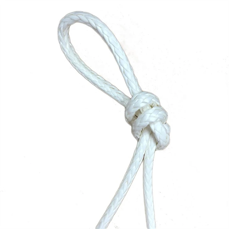 8 Mm Silber Dyneema SK75 12-Strang Windenseil Mit Haken – Länge Wählbar