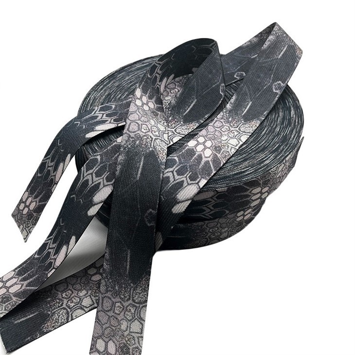 black camo webbing