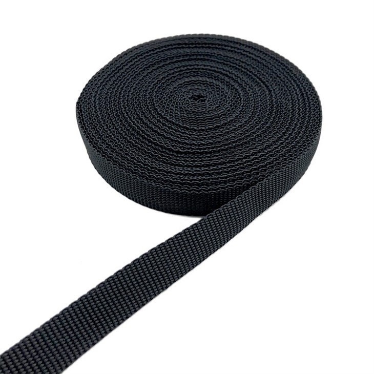 10mm Black Aramid Strap Webbing