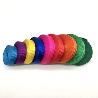 Colored nylon webbing Colored nylon webbing