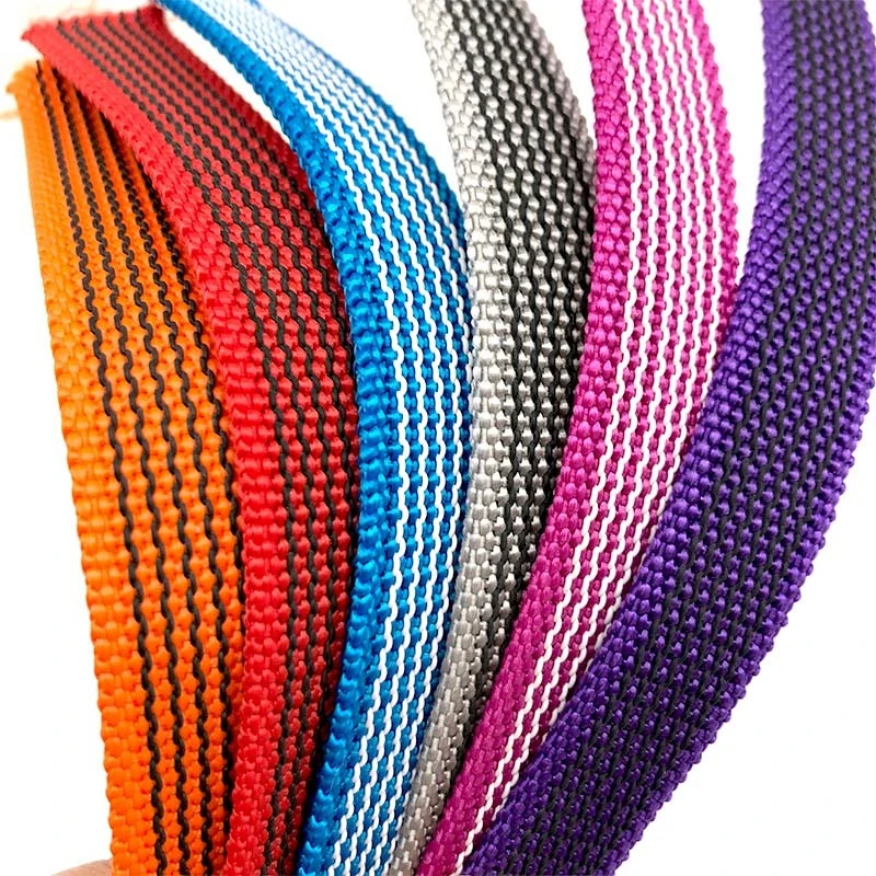 Rubber PP webbing Rubber PP webbing